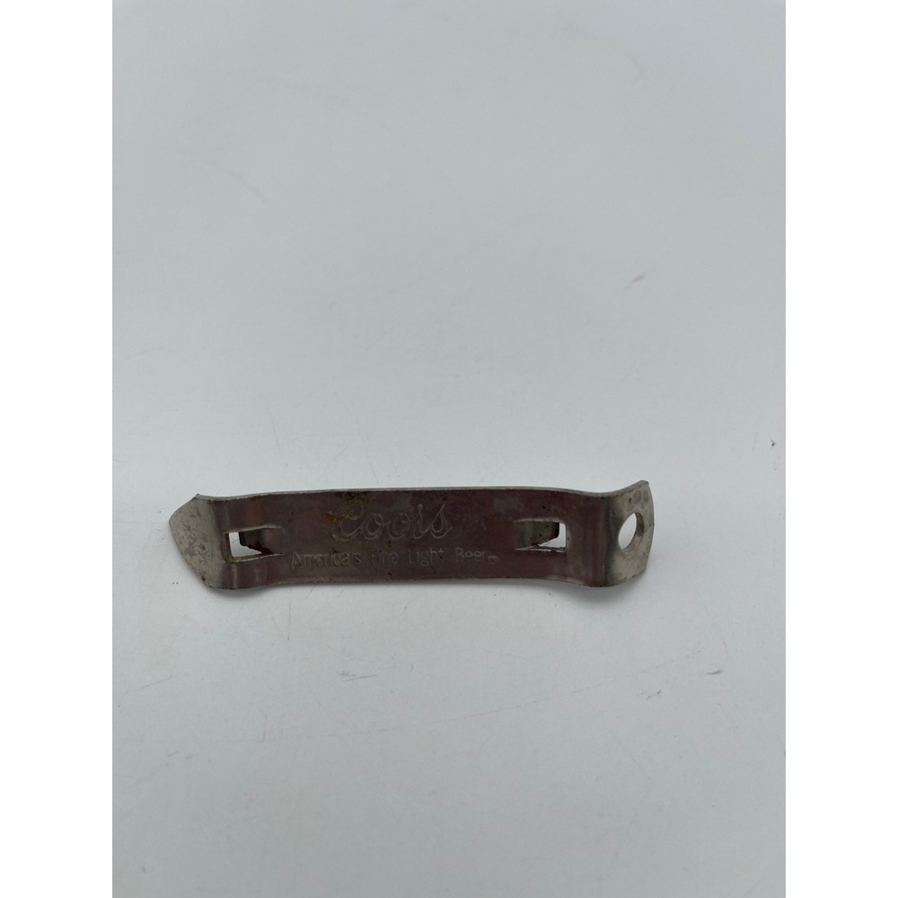 Vintage Coors Beer Bottle Can Opener Americas Fine Light Beer Church Key Metal